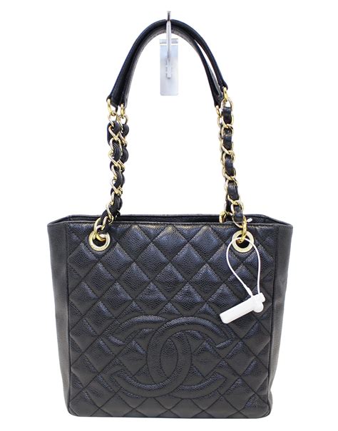 Chanel petite shopping tote bag